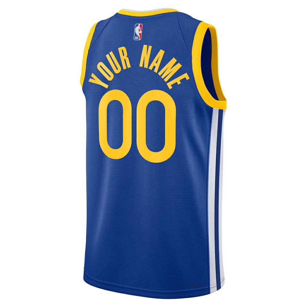 Golden State Warriors Unisex Swingman Custom Jersey Royal sale New