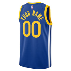 Golden State Warriors Unisex Swingman Custom Jersey Royal sale New