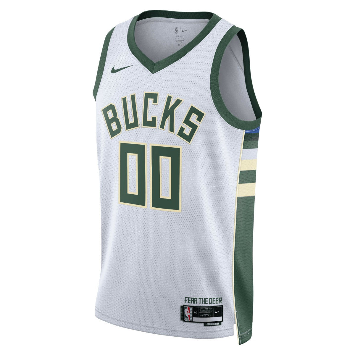 Milwaukee Bucks Unisex Swingman Custom Jersey White Discount