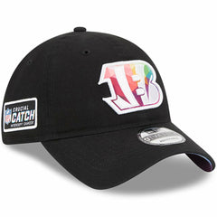 Cincinnati Bengals New Era 2023 NFL Crucial Catch 9TWENTY Adjustable Hat