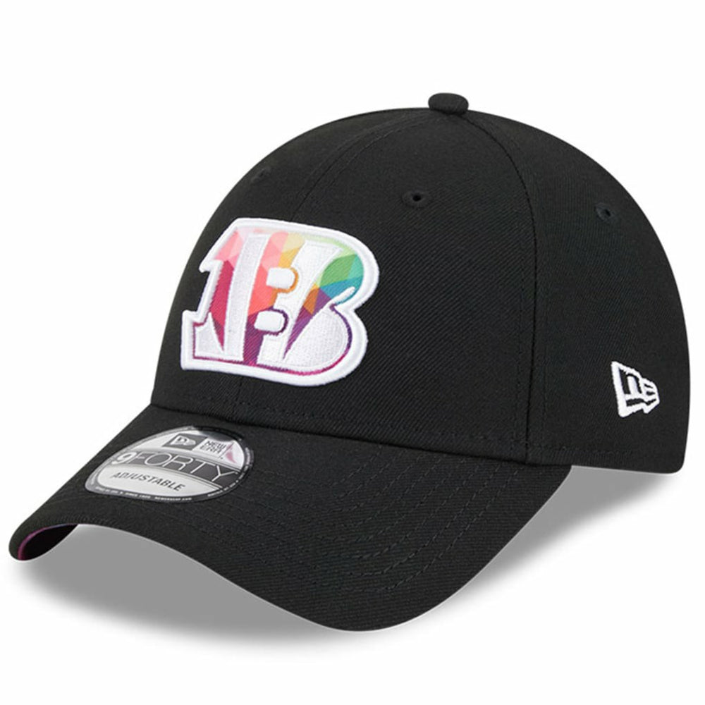 Cincinnati Bengals New Era 2023 NFL Crucial Catch 9FORTY Adjustable Hat