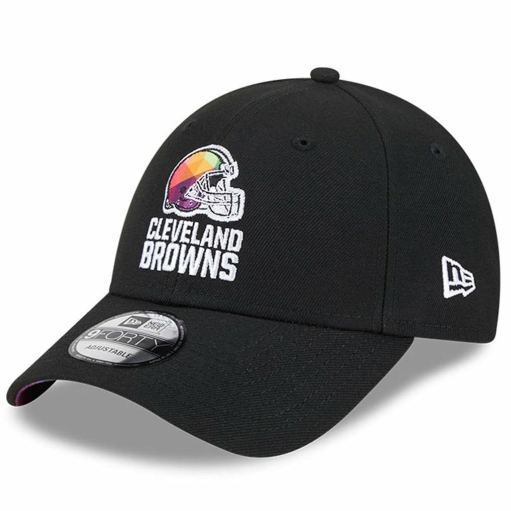 Cleveland Browns New Era 2023 NFL Crucial Catch 9FORTY Adjustable Hat