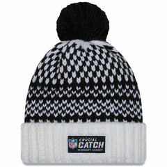 Tennessee Titans New Era Women's 2023 NFL Crucial Catch Cuffed Pom Knit Hat