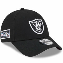 Las Vegas Raiders New Era 2023 NFL Crucial Catch 9FORTY Adjustable Hat