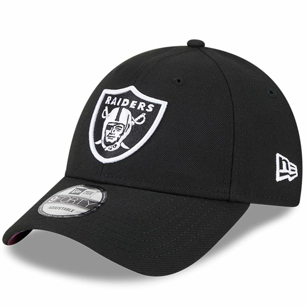 Las Vegas Raiders New Era 2023 NFL Crucial Catch 9FORTY Adjustable Hat