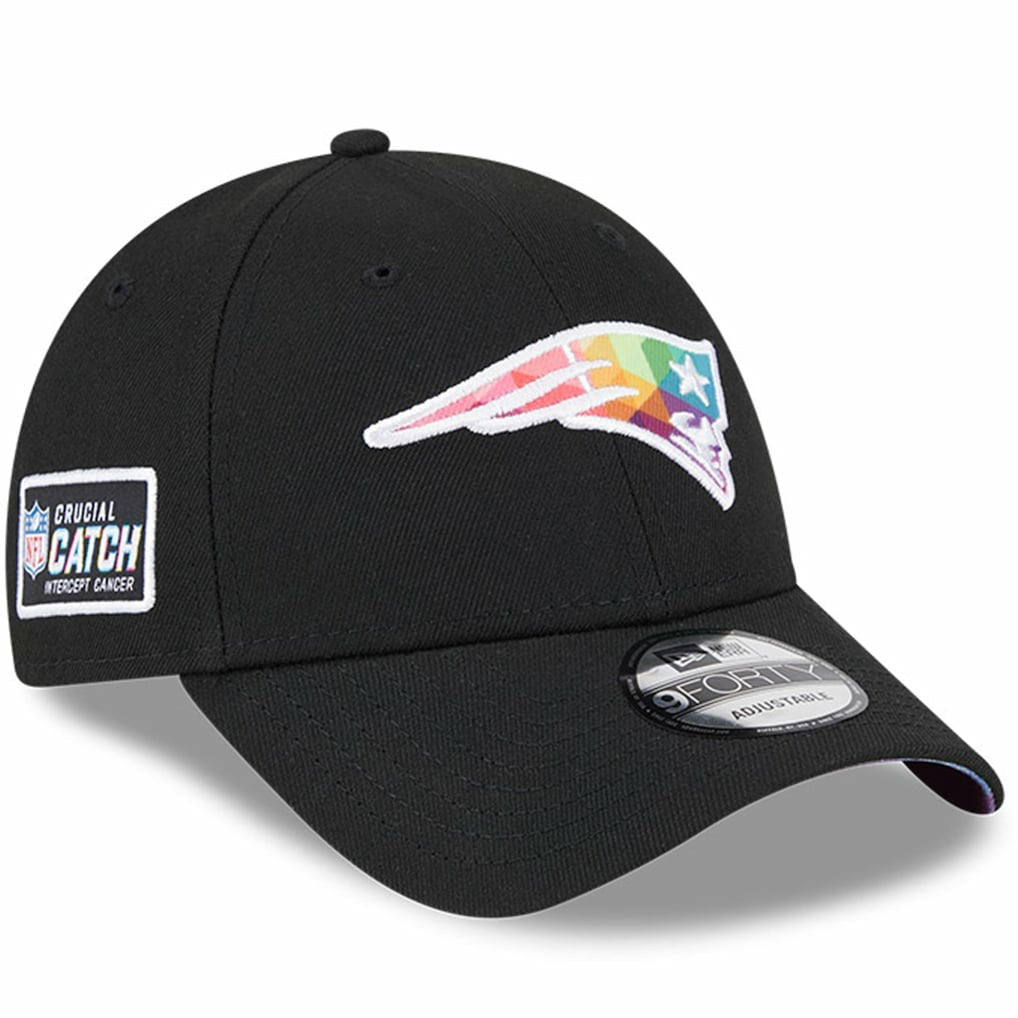 New England Patriots New Era 2023 NFL Crucial Catch 9FORTY Adjustable Hat