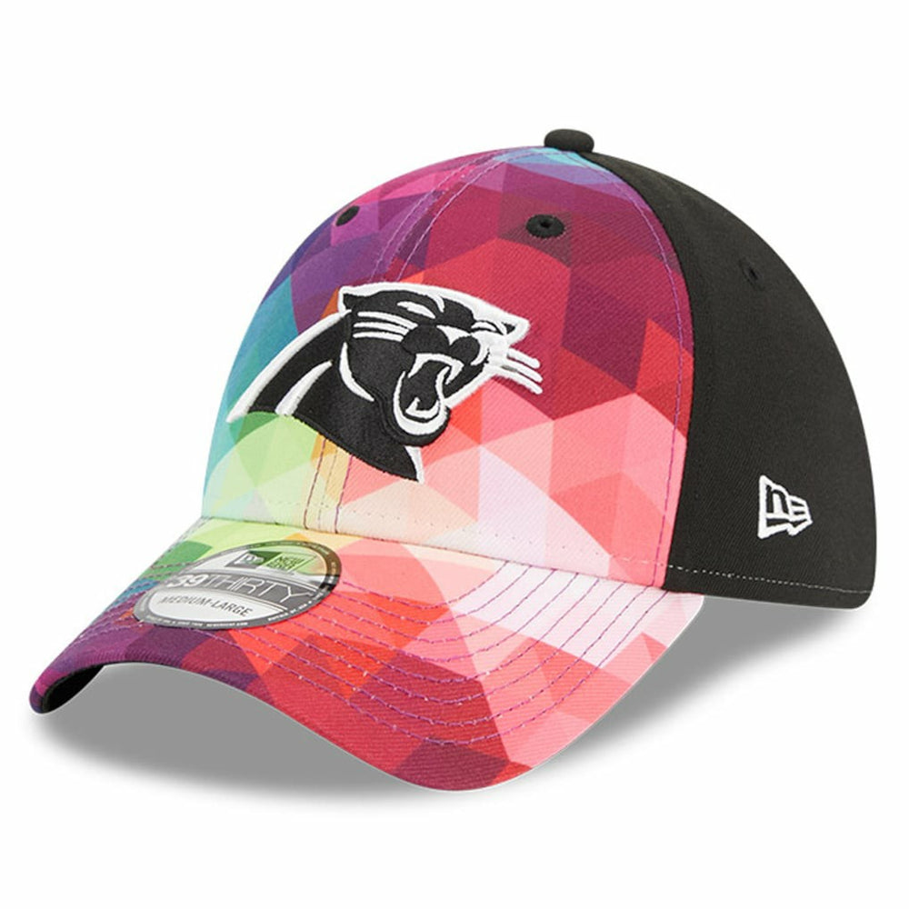 Carolina Panthers New Era 2023 NFL Crucial Catch 39THIRTY Flex Hat