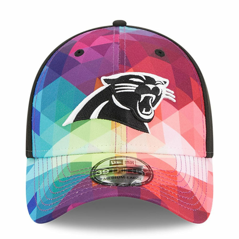 Carolina Panthers New Era 2023 NFL Crucial Catch 39THIRTY Flex Hat