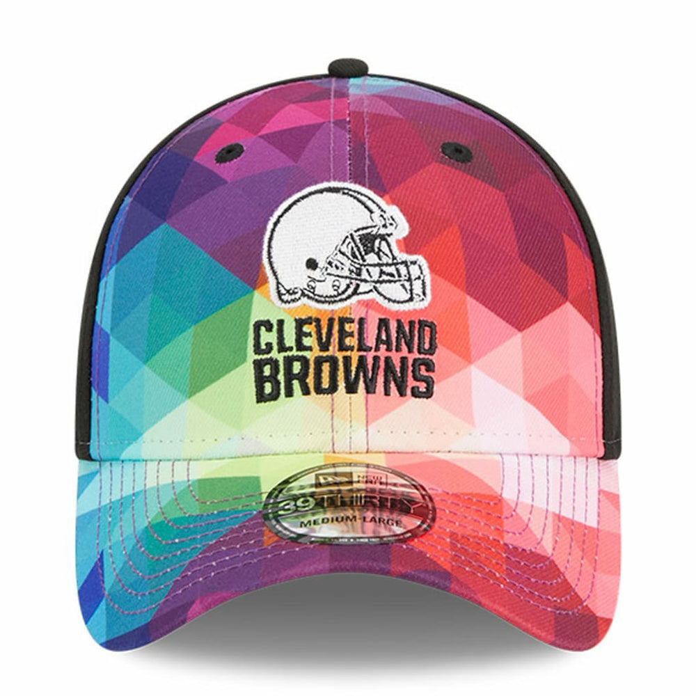 Cleveland Browns New Era 2023 NFL Crucial Catch 39THIRTY Flex Hat