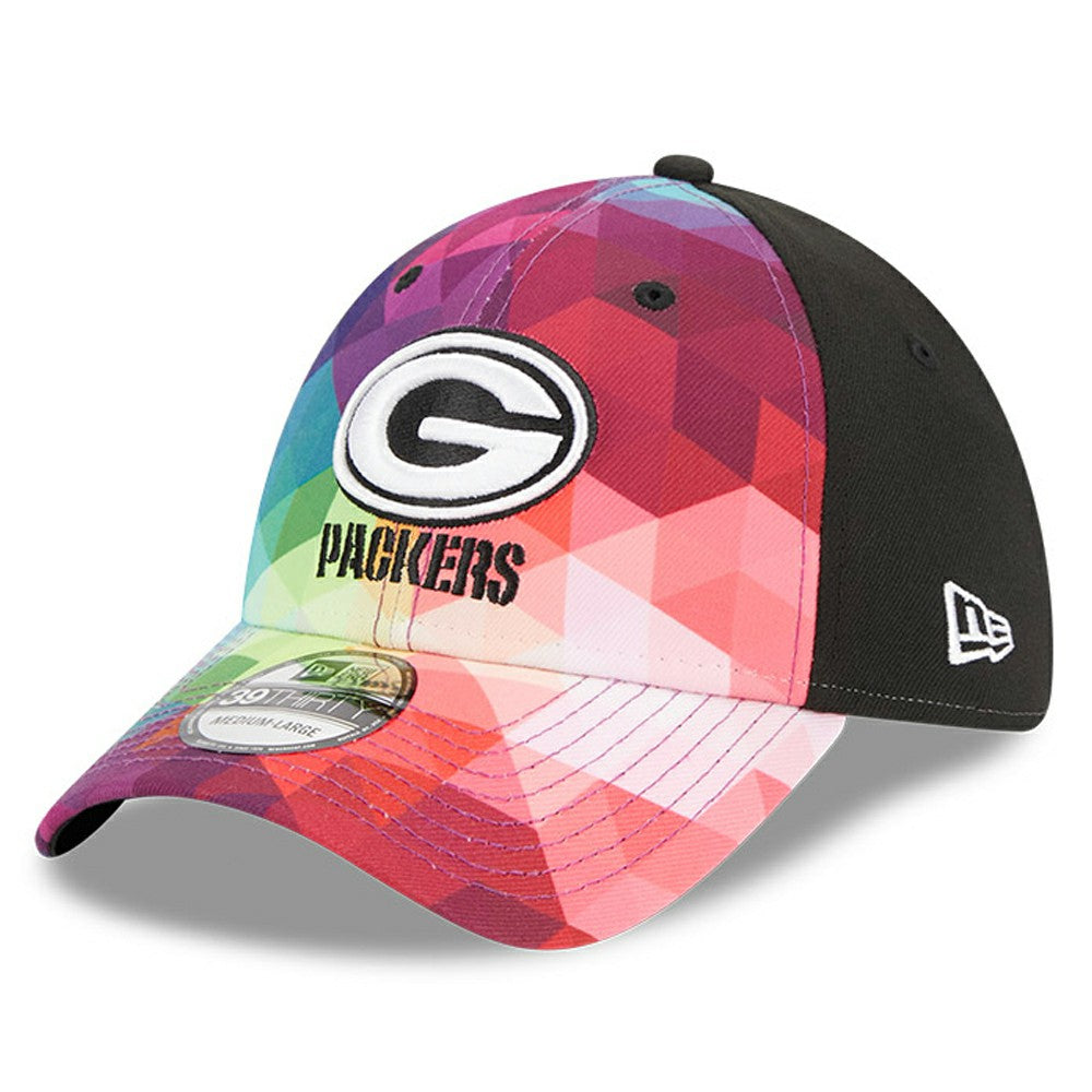 Green Bay Packers New Era 2023 NFL Crucial Catch 39THIRTY Flex Hat