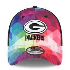 Green Bay Packers New Era 2023 NFL Crucial Catch 39THIRTY Flex Hat