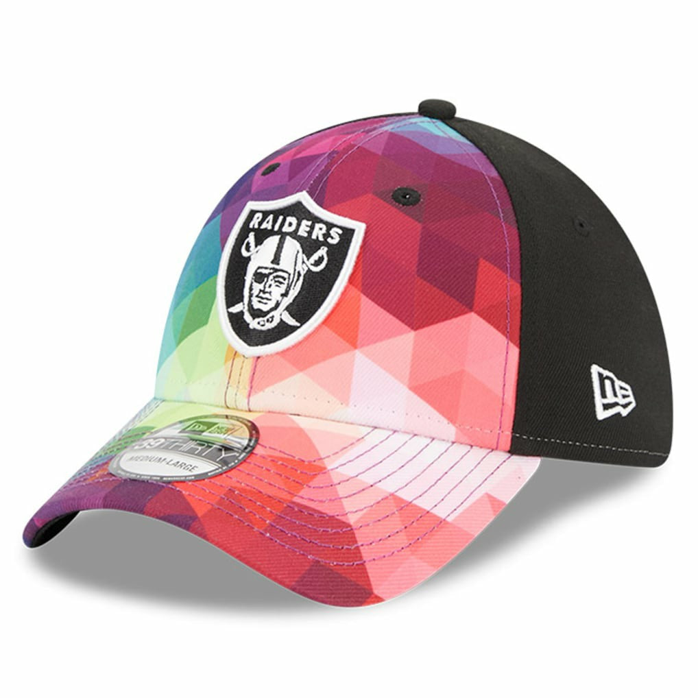 Las Vegas Raiders New Era 2023 NFL Crucial Catch 39THIRTY Flex Hat