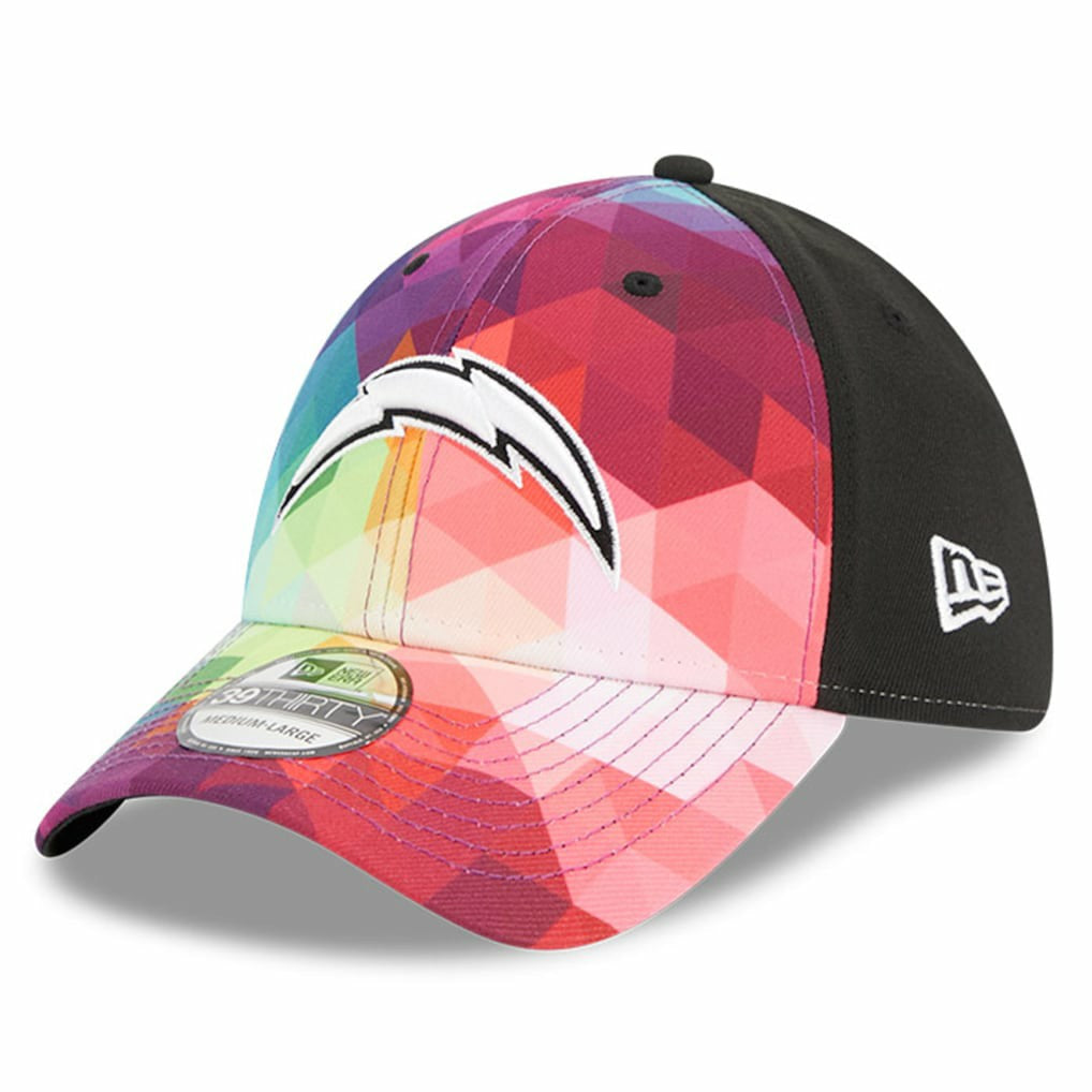 Los Angeles Chargers New Era 2023 NFL Crucial Catch 39THIRTY Flex Hat