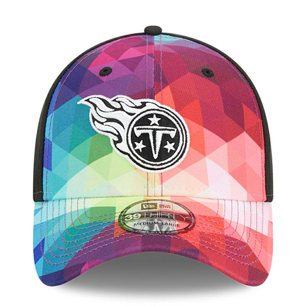 Tennessee Titans New Era 2023 NFL Crucial Catch 39THIRTY Flex Hat
