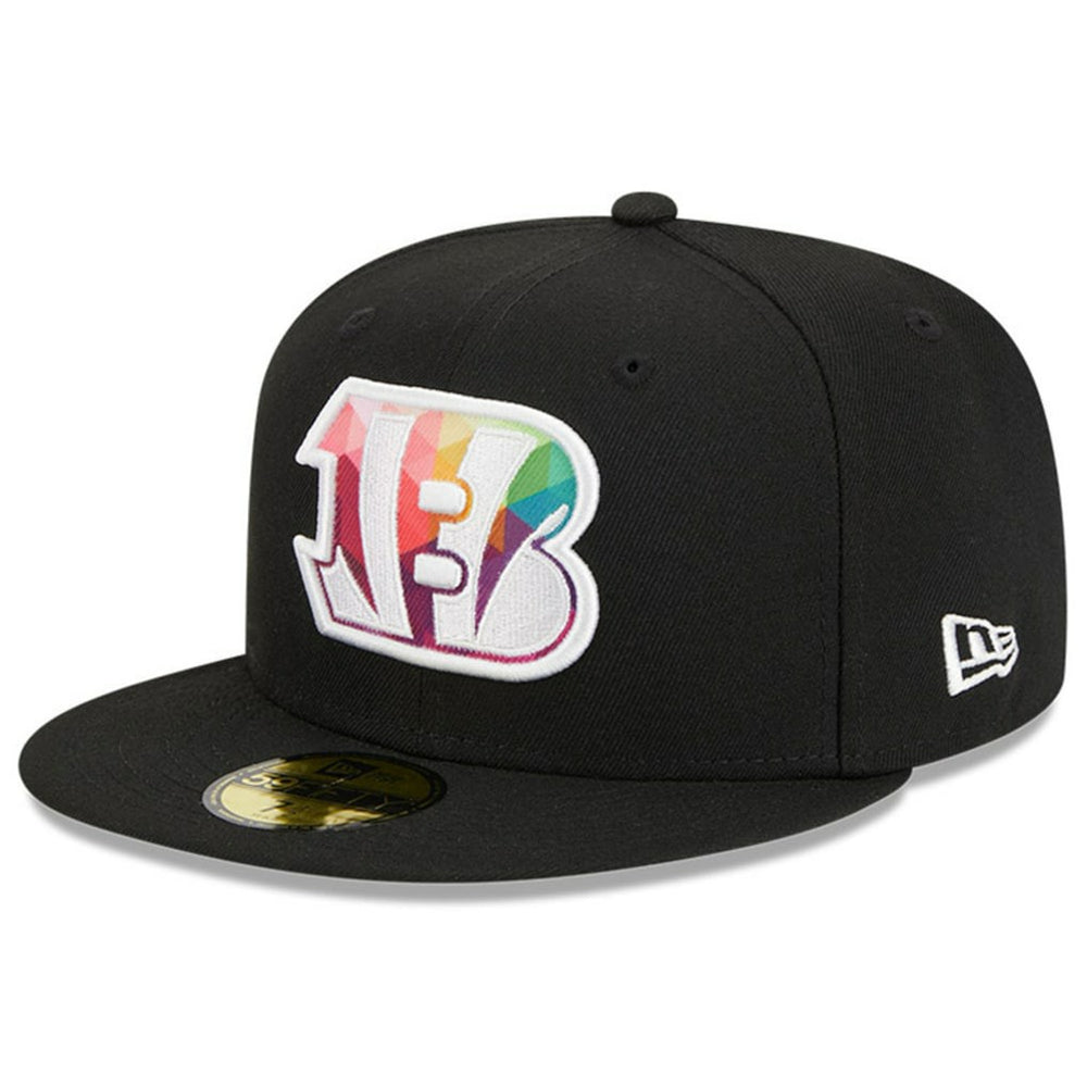 Cincinnati Bengals New Era 2023 NFL Crucial Catch 59FIFTY Fitted Hat