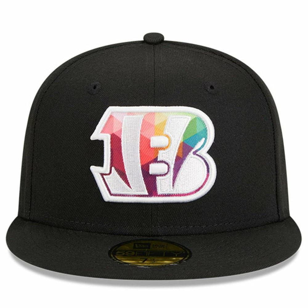 Cincinnati Bengals New Era 2023 NFL Crucial Catch 59FIFTY Fitted Hat