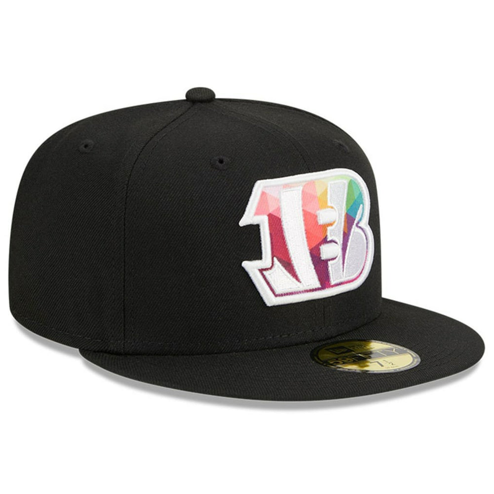 Cincinnati Bengals New Era 2023 NFL Crucial Catch 59FIFTY Fitted Hat