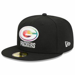 Green Bay Packers New Era 2023 NFL Crucial Catch 59FIFTY Fitted Hat