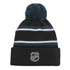 Vegas Golden Knights Youth Jacquard Cuffed Knit Hat with Pom Sale