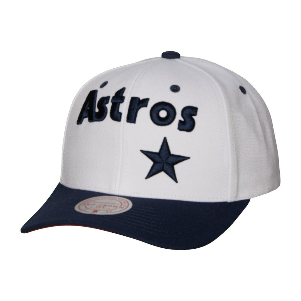 Houston Astros Mitchell & Ness Cooperstown Collection Pro Crown Snapback Hat | MLB Online