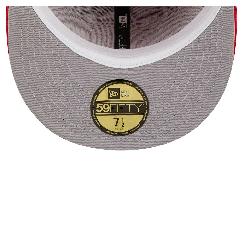 Kansas City Chiefs New Era Throwback Cord 59FIFTY Fitted Hat