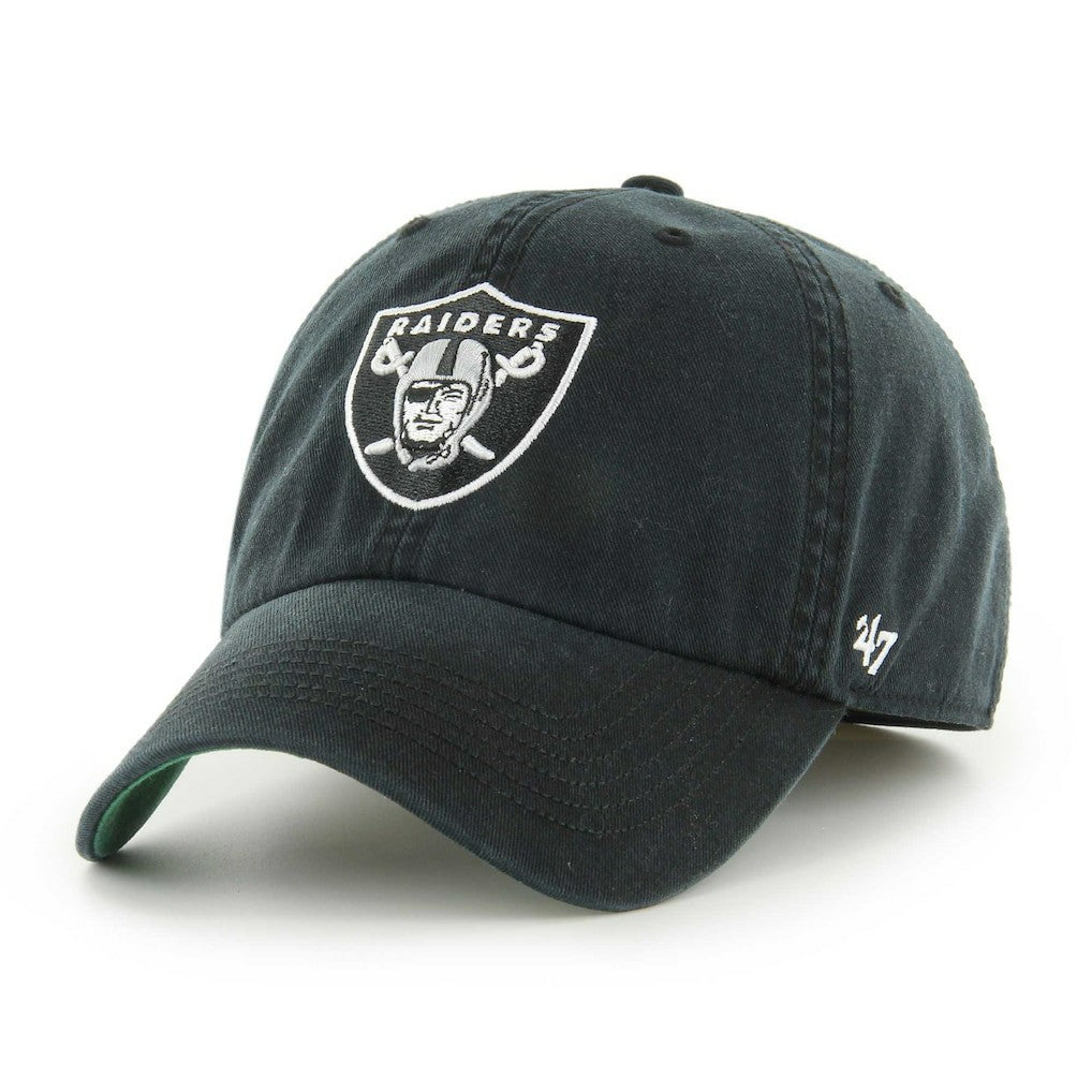 Las Vegas Raiders 47 brand '47 Sure Shot Franchise Fitted Hat