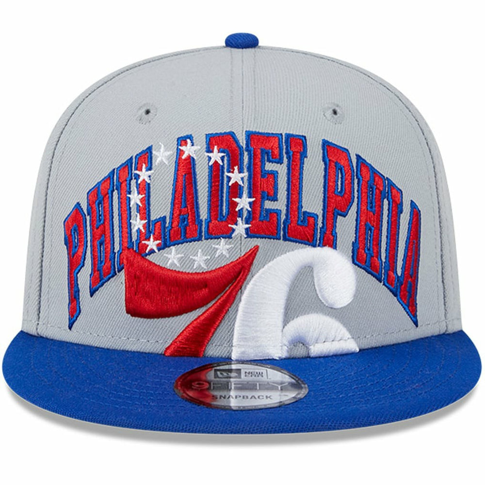 Philadelphia 76ers Tip-Off Two-Tone 9FIFTY Snapback Hat Outlet