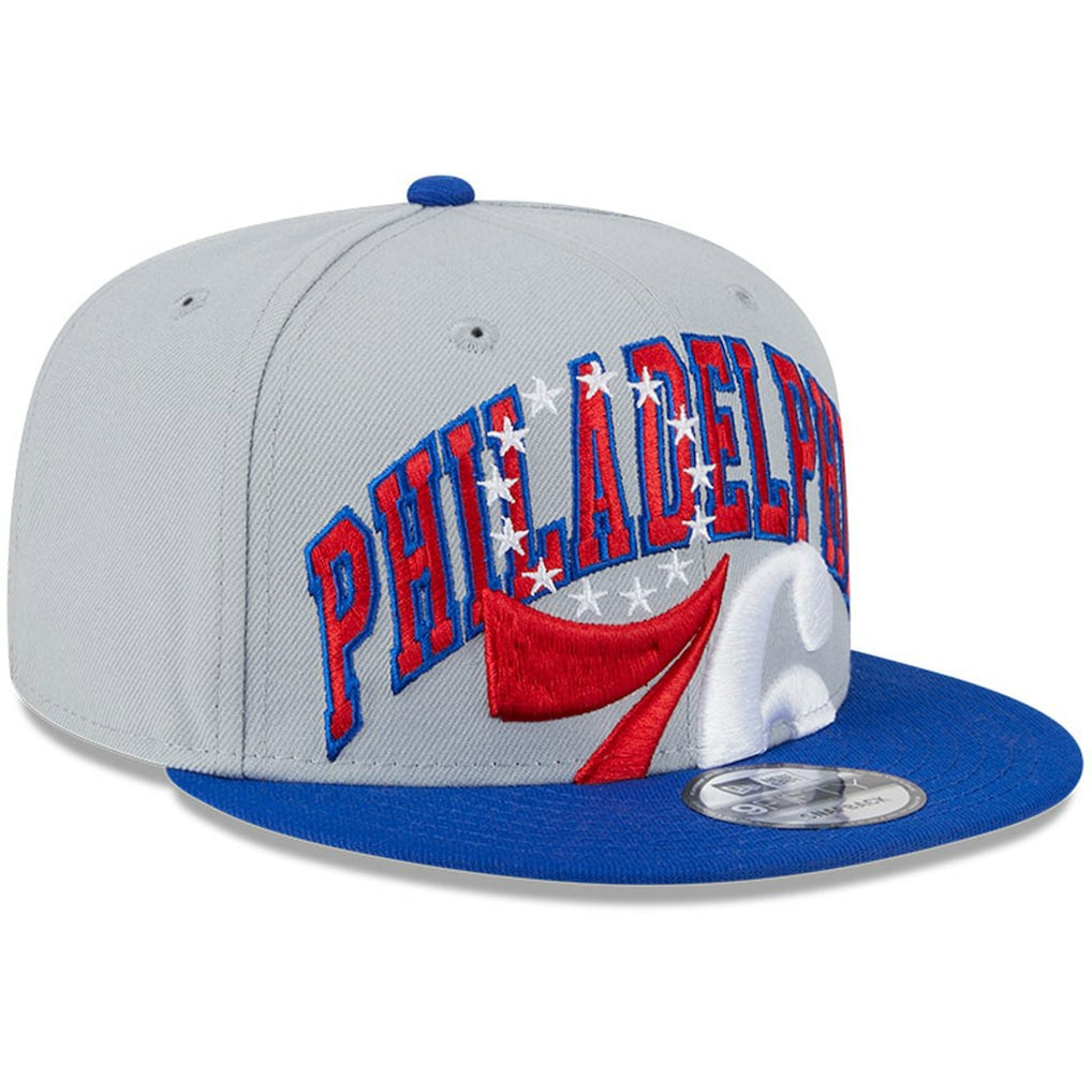 Philadelphia 76ers Tip-Off Two-Tone 9FIFTY Snapback Hat Outlet