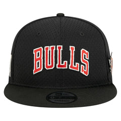 Chicago Bulls Post-Up Pin Mesh 9FIFTY Snapback Hat On Sale