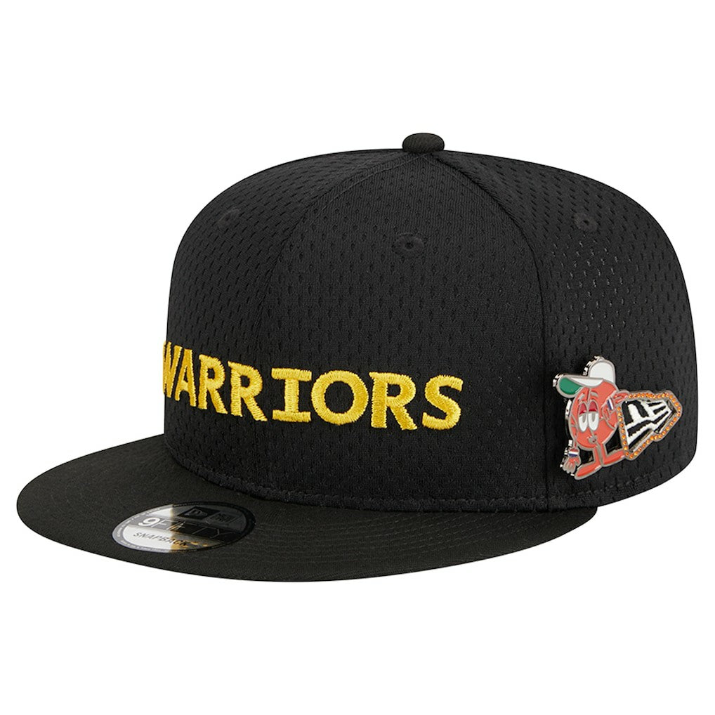 Golden State Warriors Post-Up Pin Mesh 9FIFTY Snapback Hat sale Discount