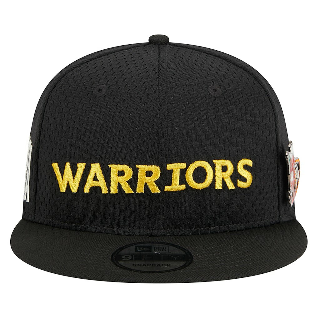 Golden State Warriors Post-Up Pin Mesh 9FIFTY Snapback Hat sale Discount