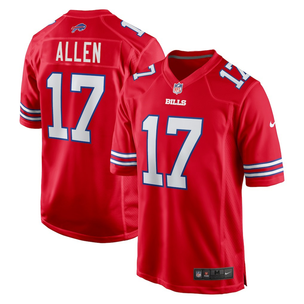 Buffalo Bills Nike Josh Allen  Alternate Game Jersey