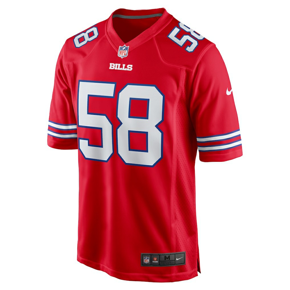 Buffalo Bills Nike Matt Milano  Alternate Game Jersey
