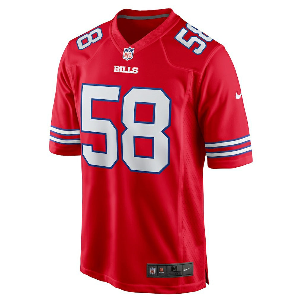 Buffalo Bills Nike Matt Milano  Alternate Game Jersey