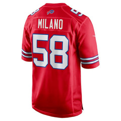Buffalo Bills Nike Matt Milano  Alternate Game Jersey