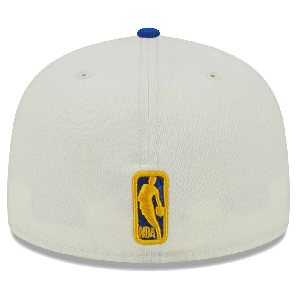 Golden State Warriors Piped Pop Panel 59FIFTY Fitted Hat sale New