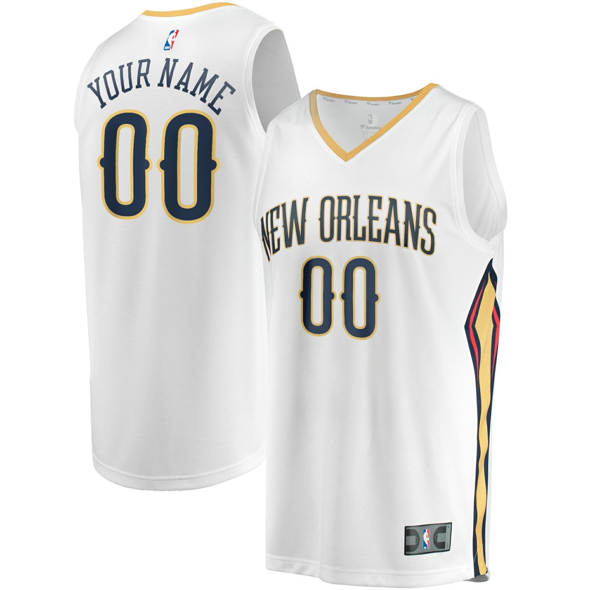 New Orleans Pelicans Youth Fast Break Replica Custom Jersey On Sale