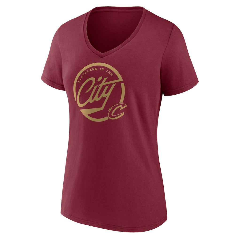 Cleveland Cavaliers Women's Team Pride V-Neck T-Shirt sale For Sale