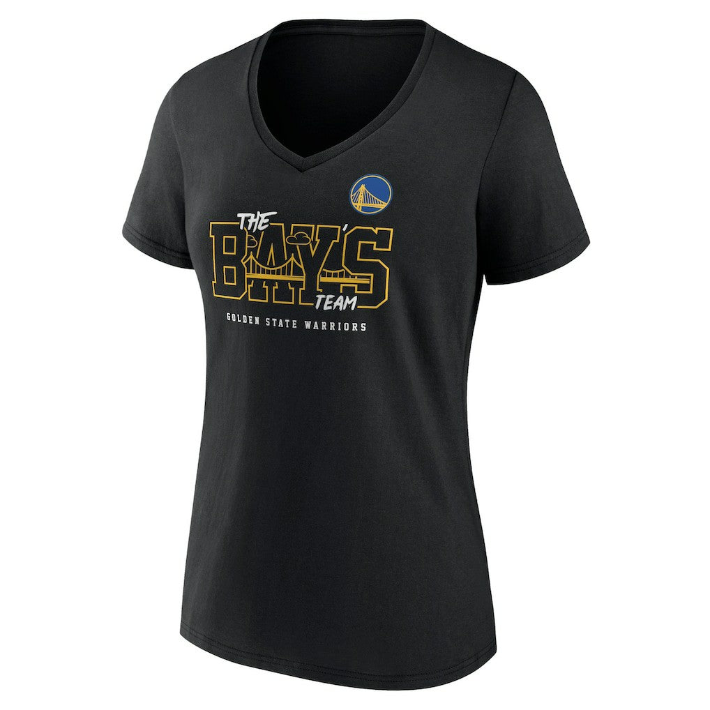 Golden State Warriors Women's Team Pride V-Neck T-Shirt sale On Sale