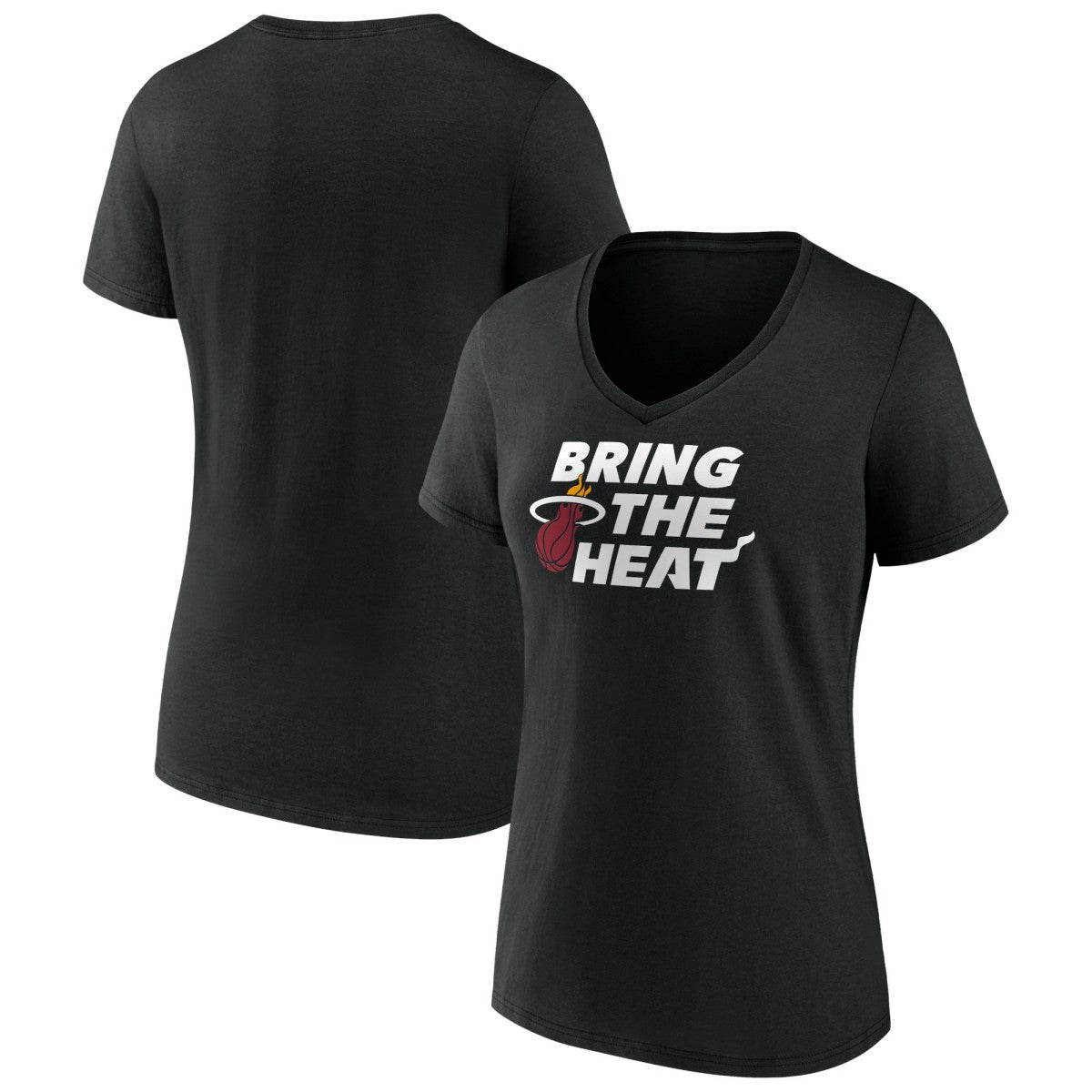 Miami Heat Women's Team Pride V-Neck T-Shirt Discount