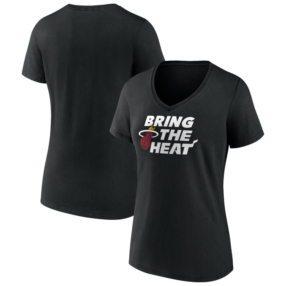 Miami Heat Women's Team Pride V-Neck T-Shirt Discount