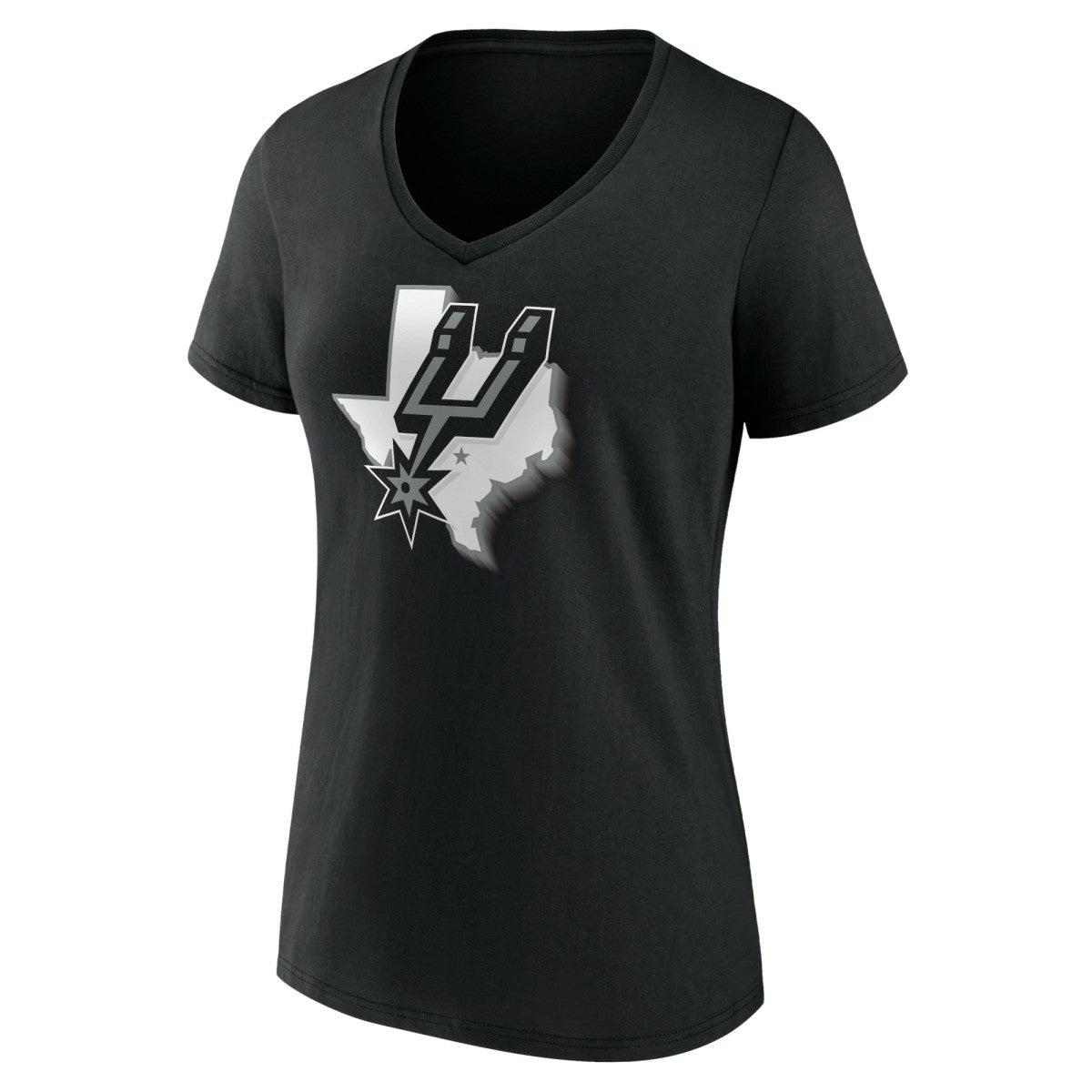 San Antonio Spurs Women's Team Pride V-Neck T-Shirt Discount