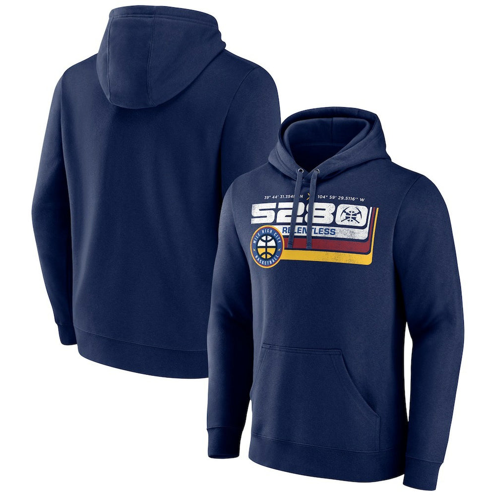 Denver Nuggets Announcer Pullover Hoodie sale Outlet