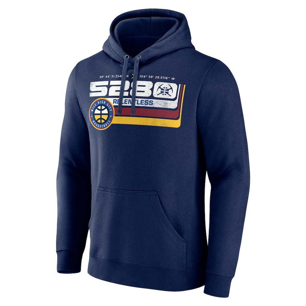 Denver Nuggets Announcer Pullover Hoodie sale Outlet
