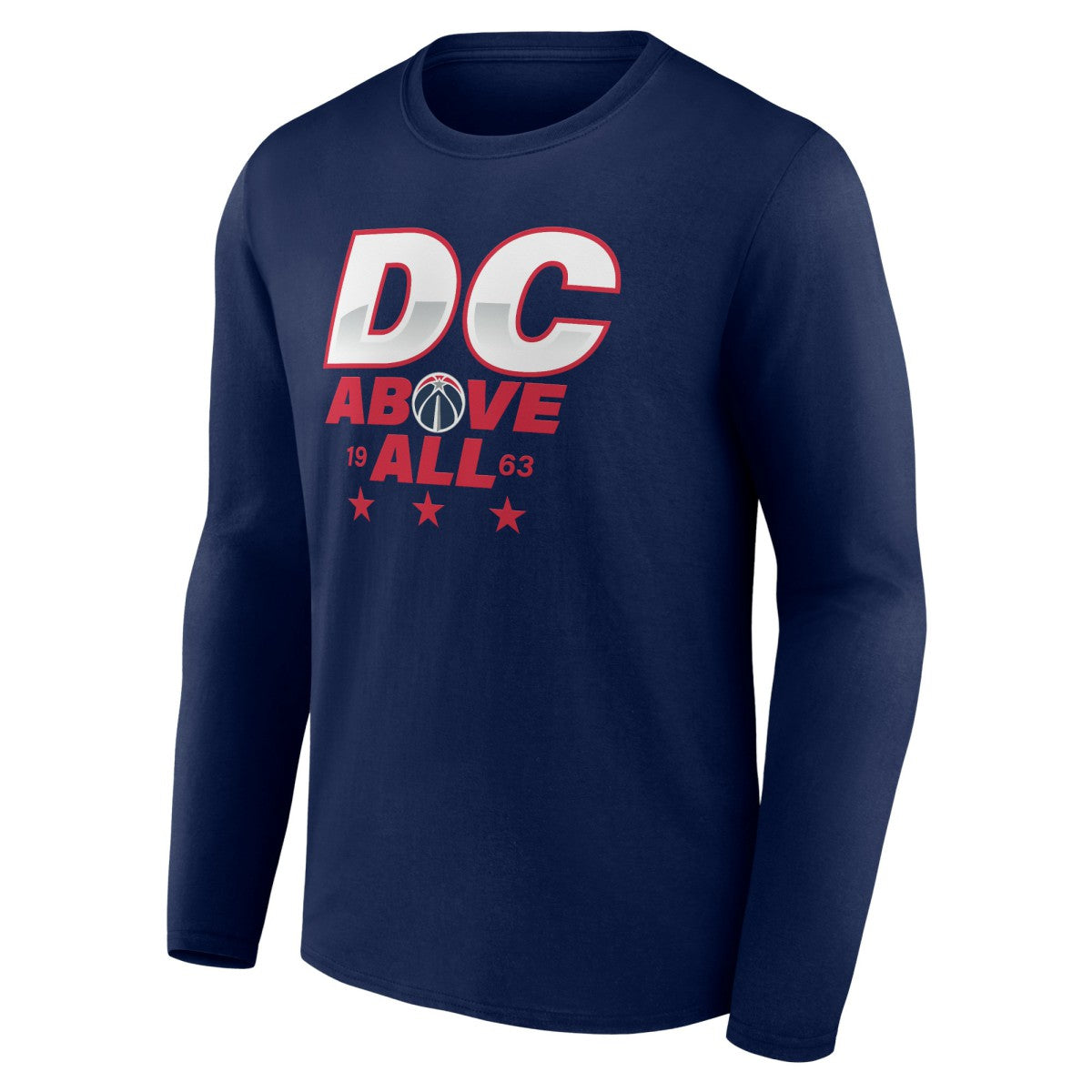 Washington Wizards Announcer Long Sleeve T-Shirt New