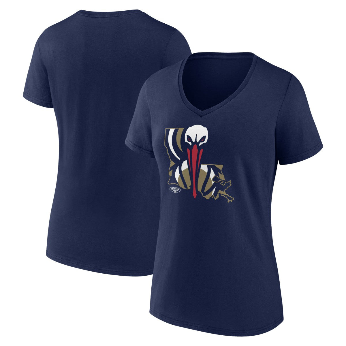 New Orleans Pelicans Women's Huddle V-Neck T-Shirt Discount