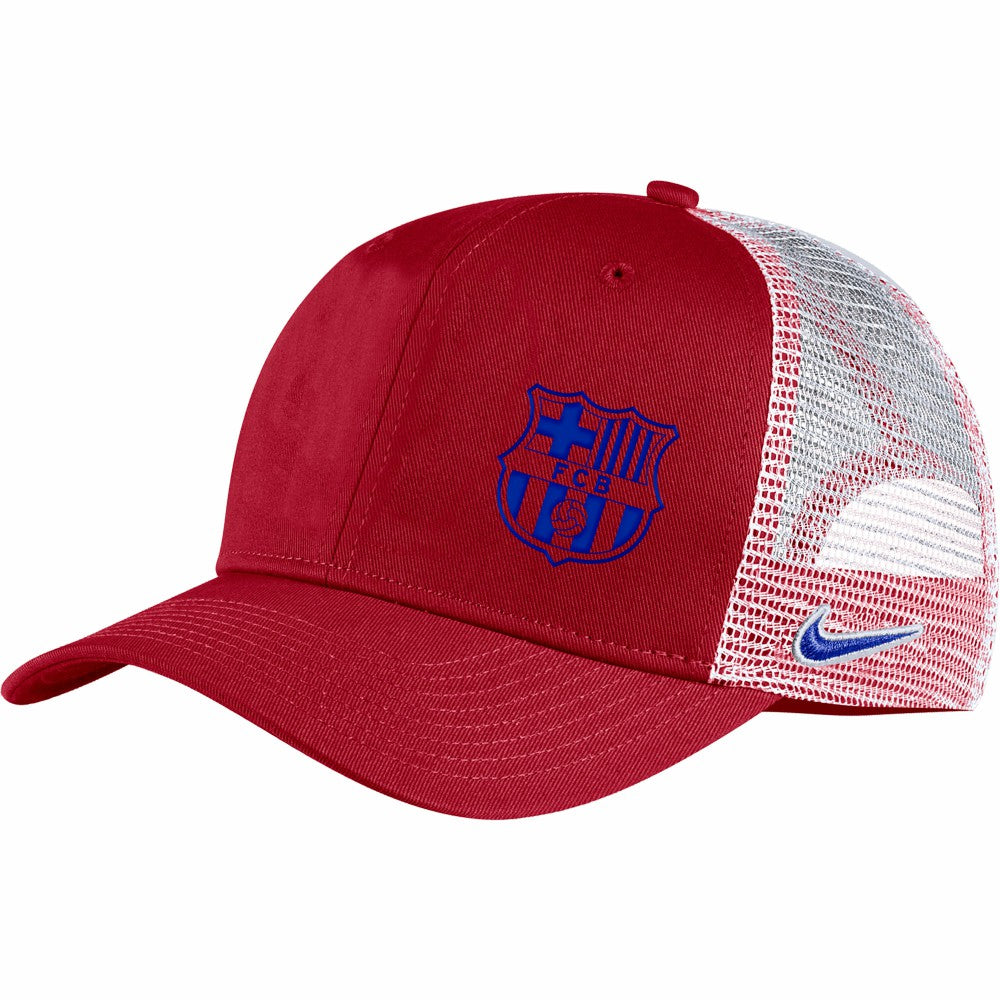 Barcelona Classic99 Trucker Snapback Hat Crimson - Nike
