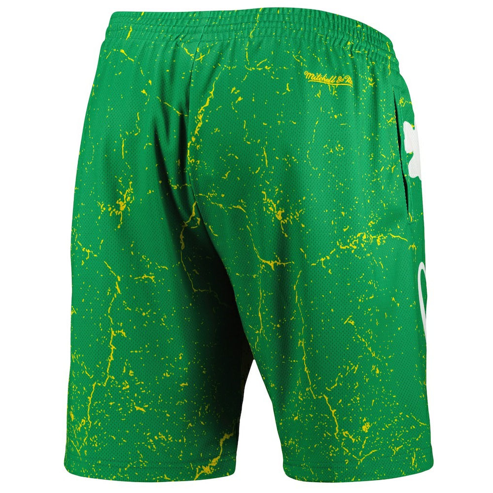 Larry Bird Boston Celtics Hardwood Classics Player Burst Shorts Online