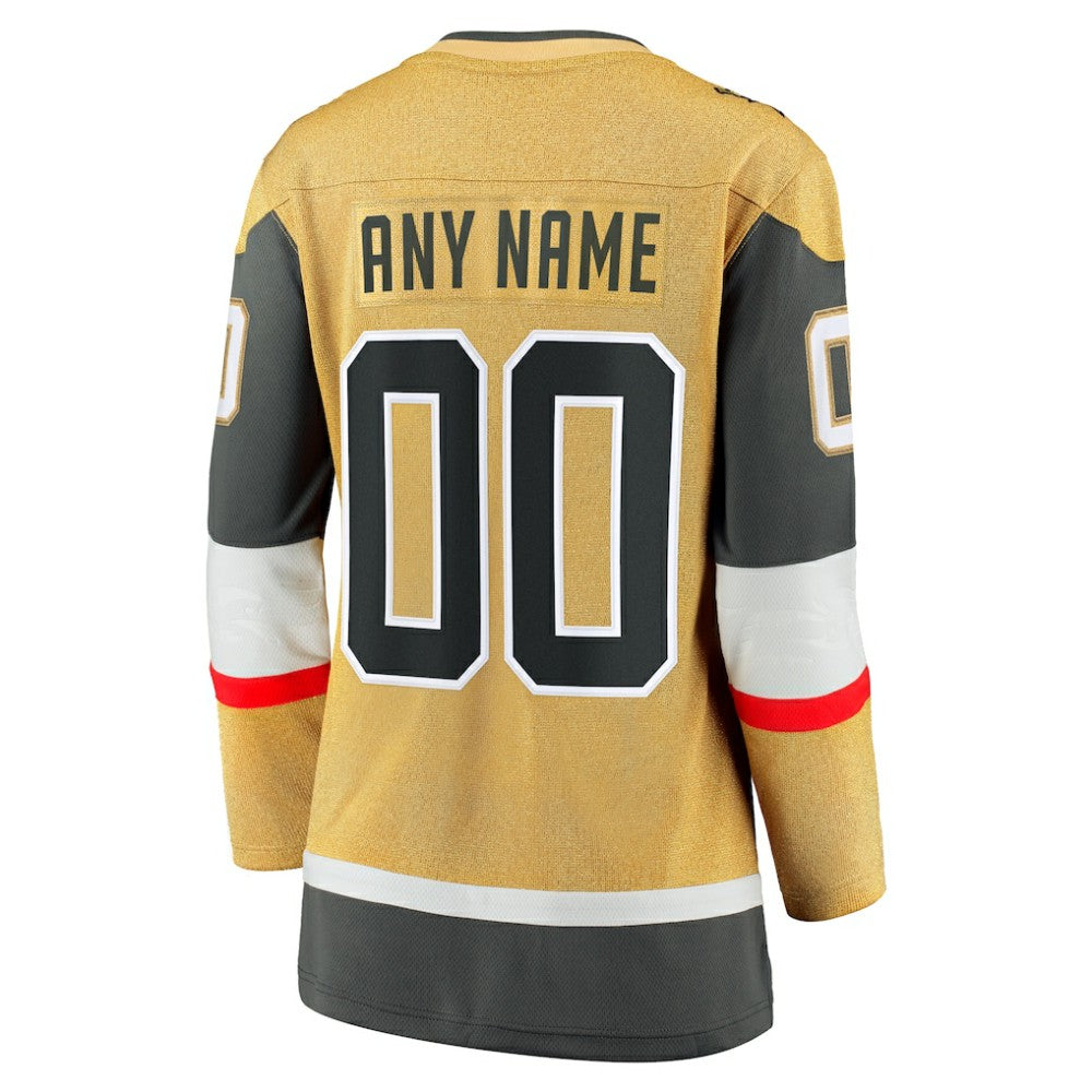 Vegas Golden Knights Fanatics Women's Home Breakaway Custom Jersey - Discount