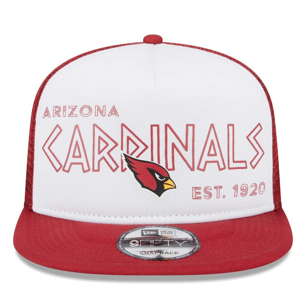 Arizona Cardinals New Era Banger 9FIFTY Trucker Snapback Hat